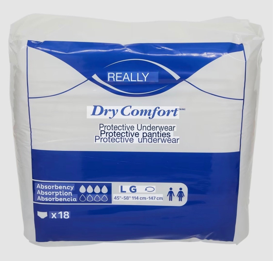 Tena dry Comfort Disposable Adult Protective Underwear 18 Pack Large Size