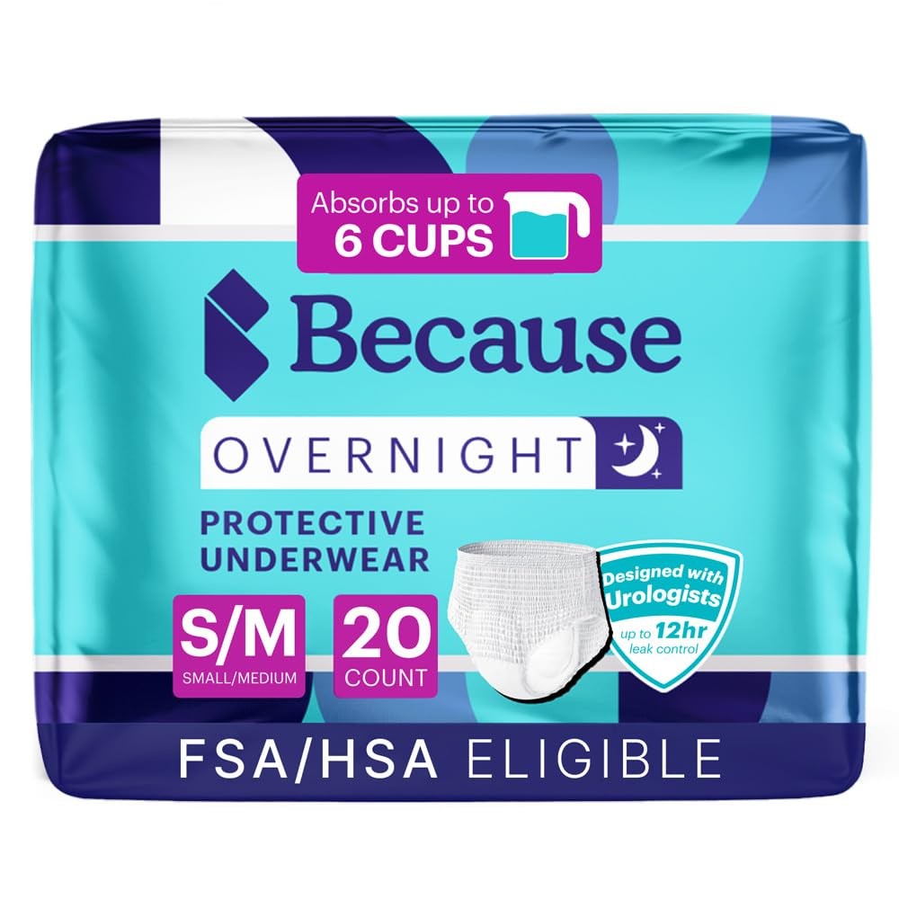 Overnight Absorbency Pull Ups – Adult Disposable Incontinence Underwear, Extr…