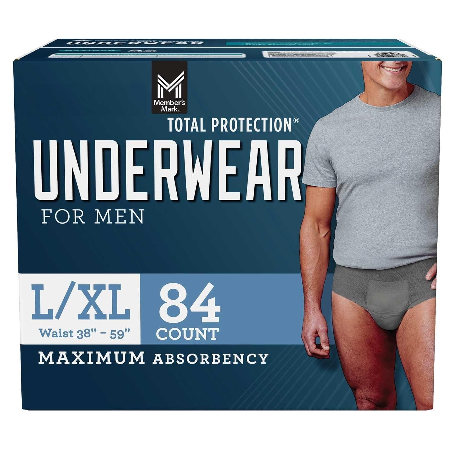 Members Mark Member’s Total Protection Large/Extra Large, White