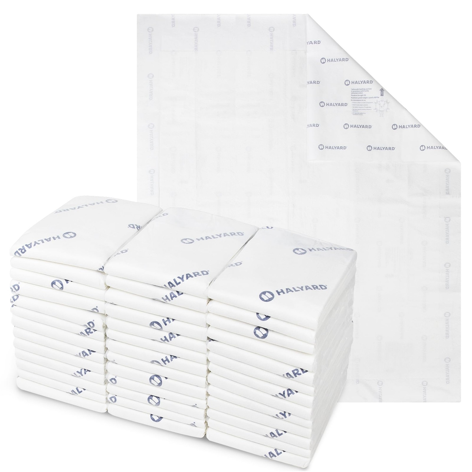 HALYARD Premium Disposable Underpads 30 x 36 Chux Pads – Pack of 10 Bed Pads …