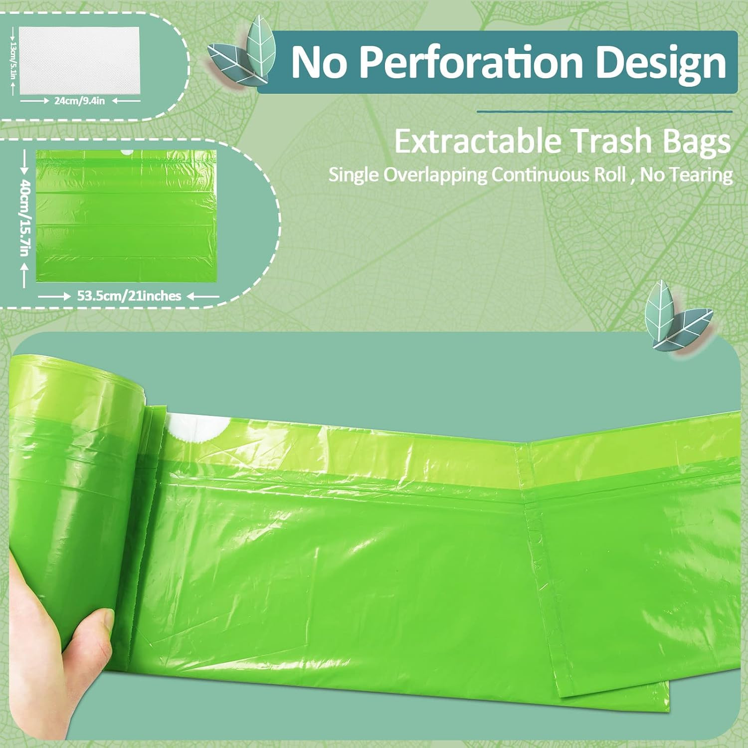 Commode Liners for Bedside Commode with Super Absorbent Pad 50 Pack Disposable B