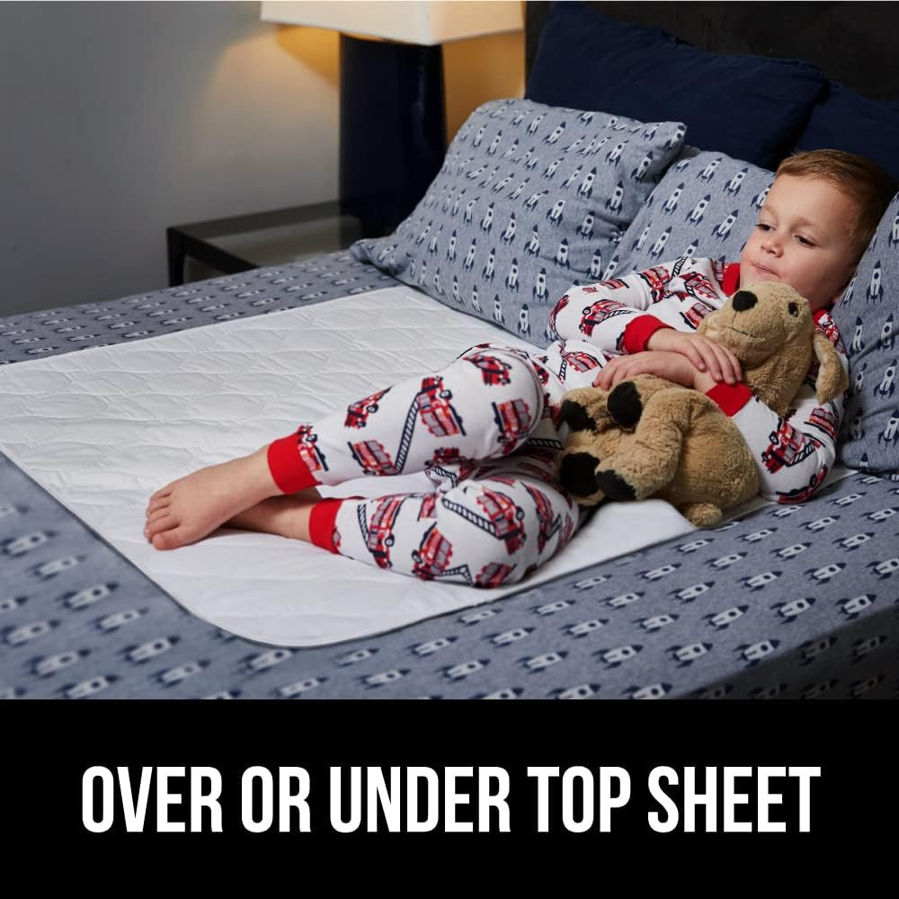 Kids Toddler Bed Pads Washable Underpads Reusable Leakproof Multiple Sizes
