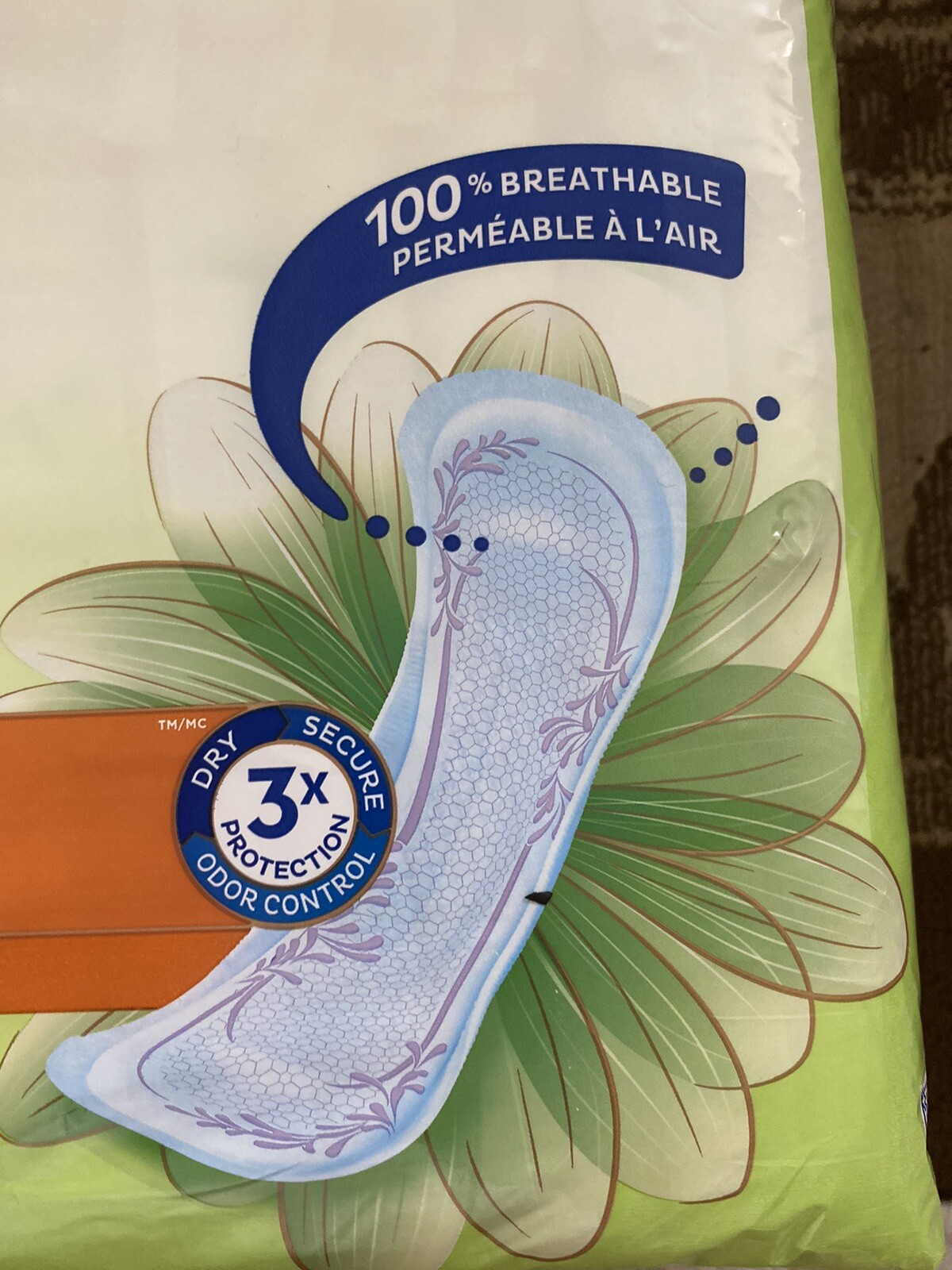TENA Incontinent Pad 16″ L Regular Length 33 Ct , Lot OF two