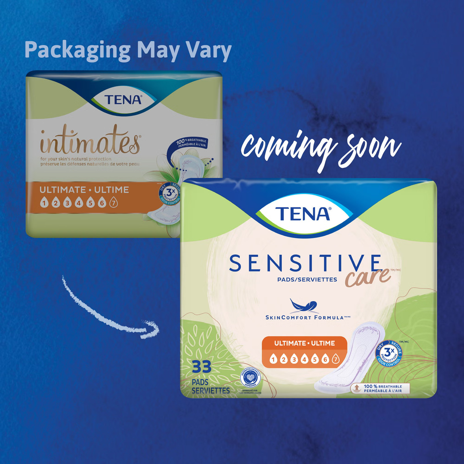 TENA Incontinent Pad 16″ L Regular Length 99 Ct