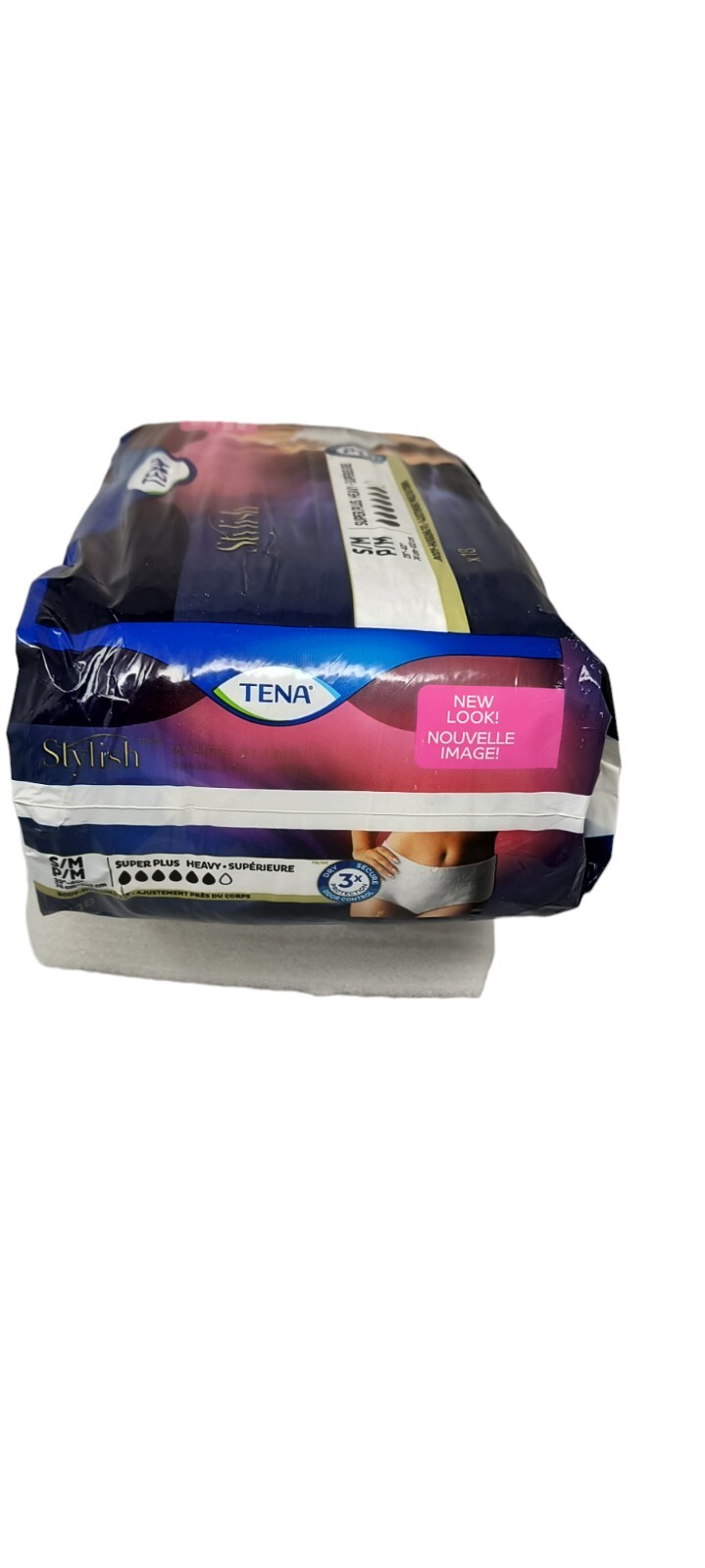 Tena Heavy Incontinence Underwear Women’s Super Plus S/M Fits 29″-40″ 18ct