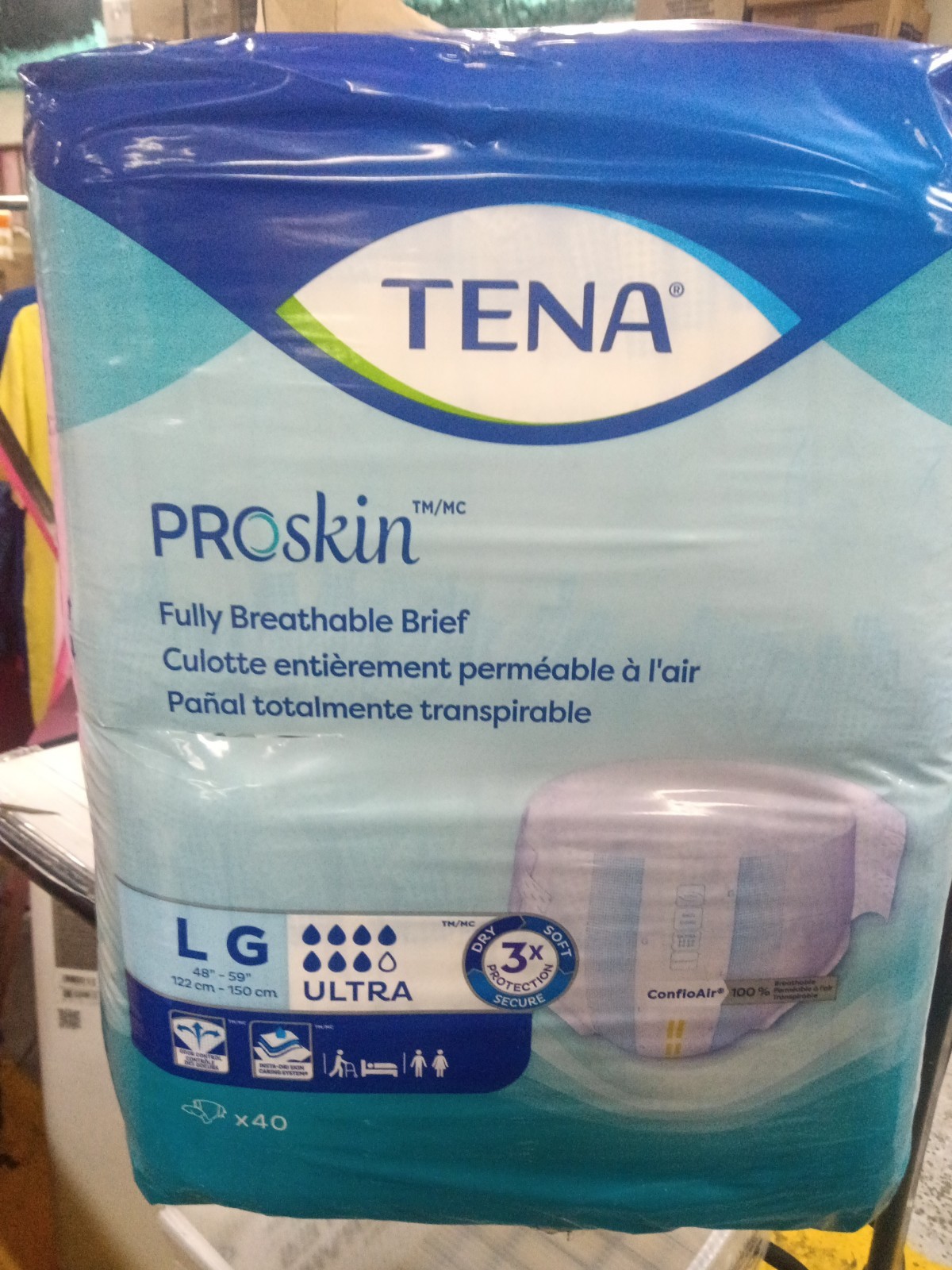 TENA Ultra Adult Disposable Diapers Large 67300 40 Ct, 398