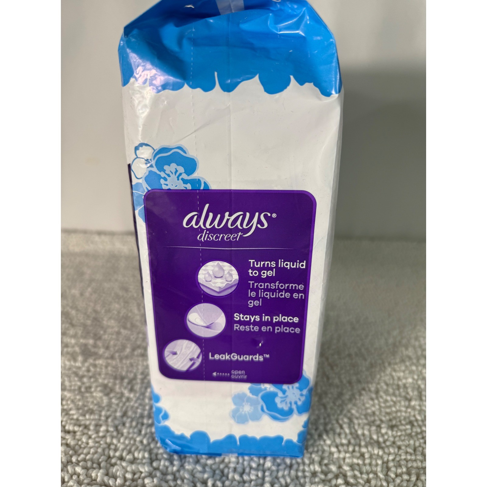 Always Discreet Moderate Incontinence Pads Size 4 66 Ct 3 Pack Bulk Bladder Leak