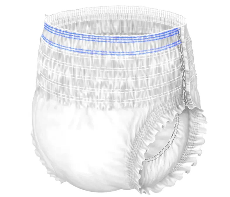 Wave Adult Disposable Pull Ups Underwear Diapers Heavy Absorbency 20 Count LG