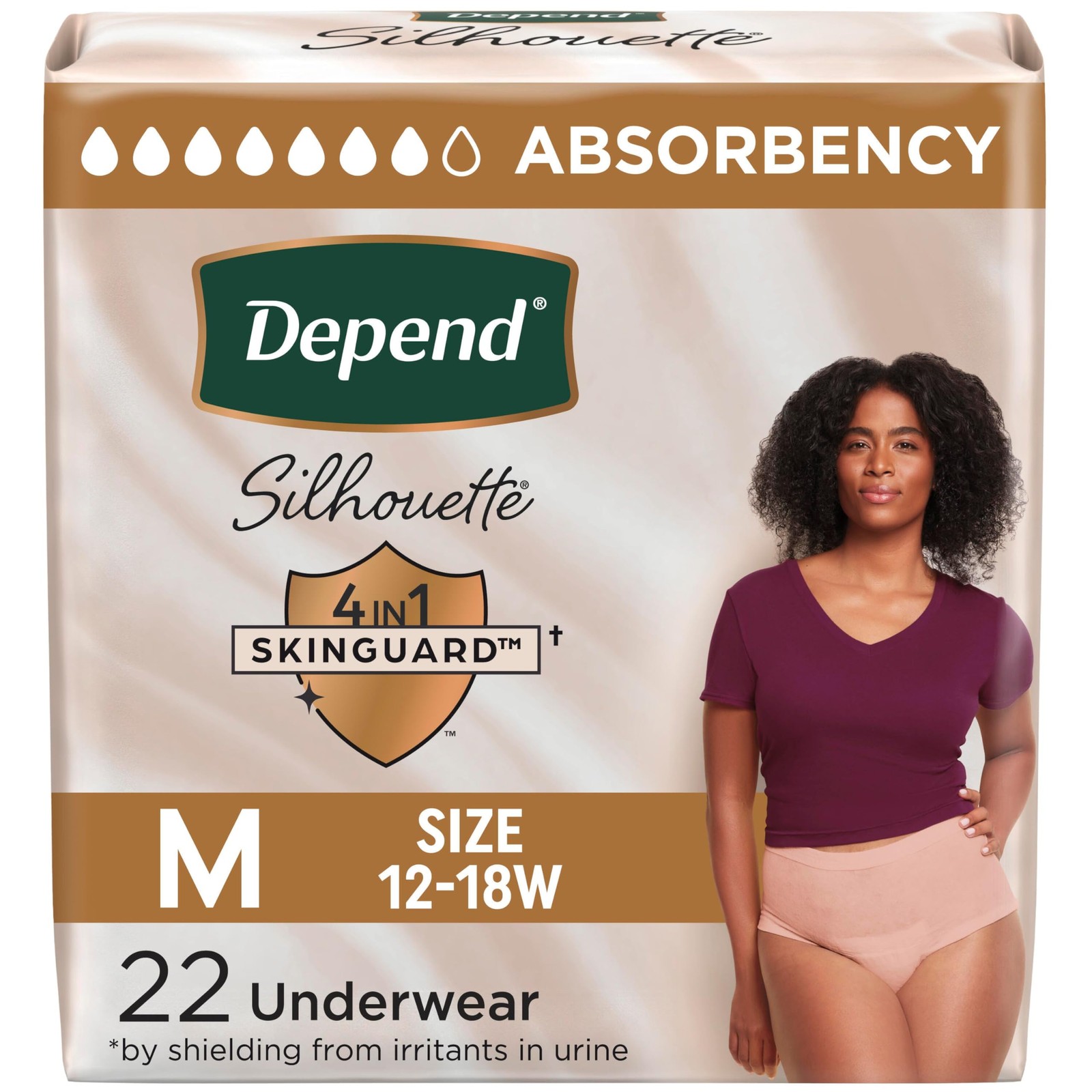 Silhouette Adult Diapers, Incontinence & Postpartum Bladder Leak Underwear fo…