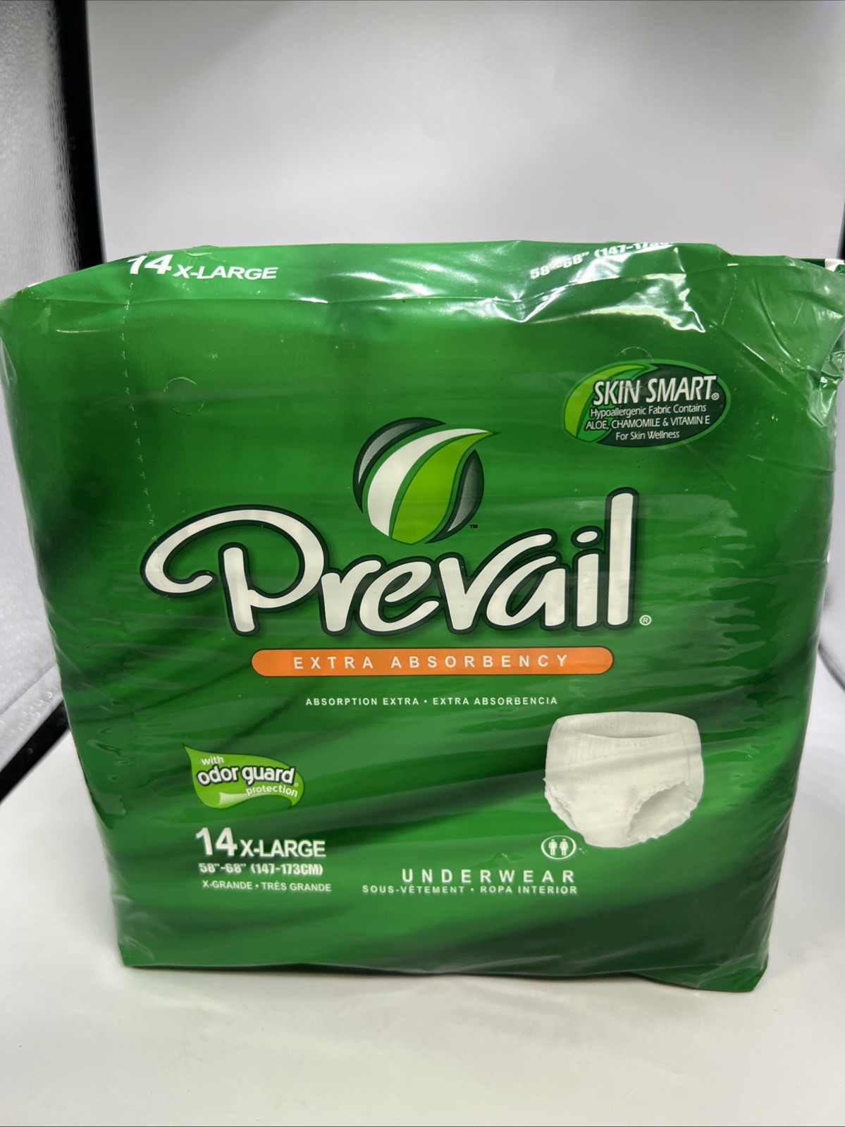 Prevail XL 14 Count / 58”-68” Lot Of 3 (42 Total)